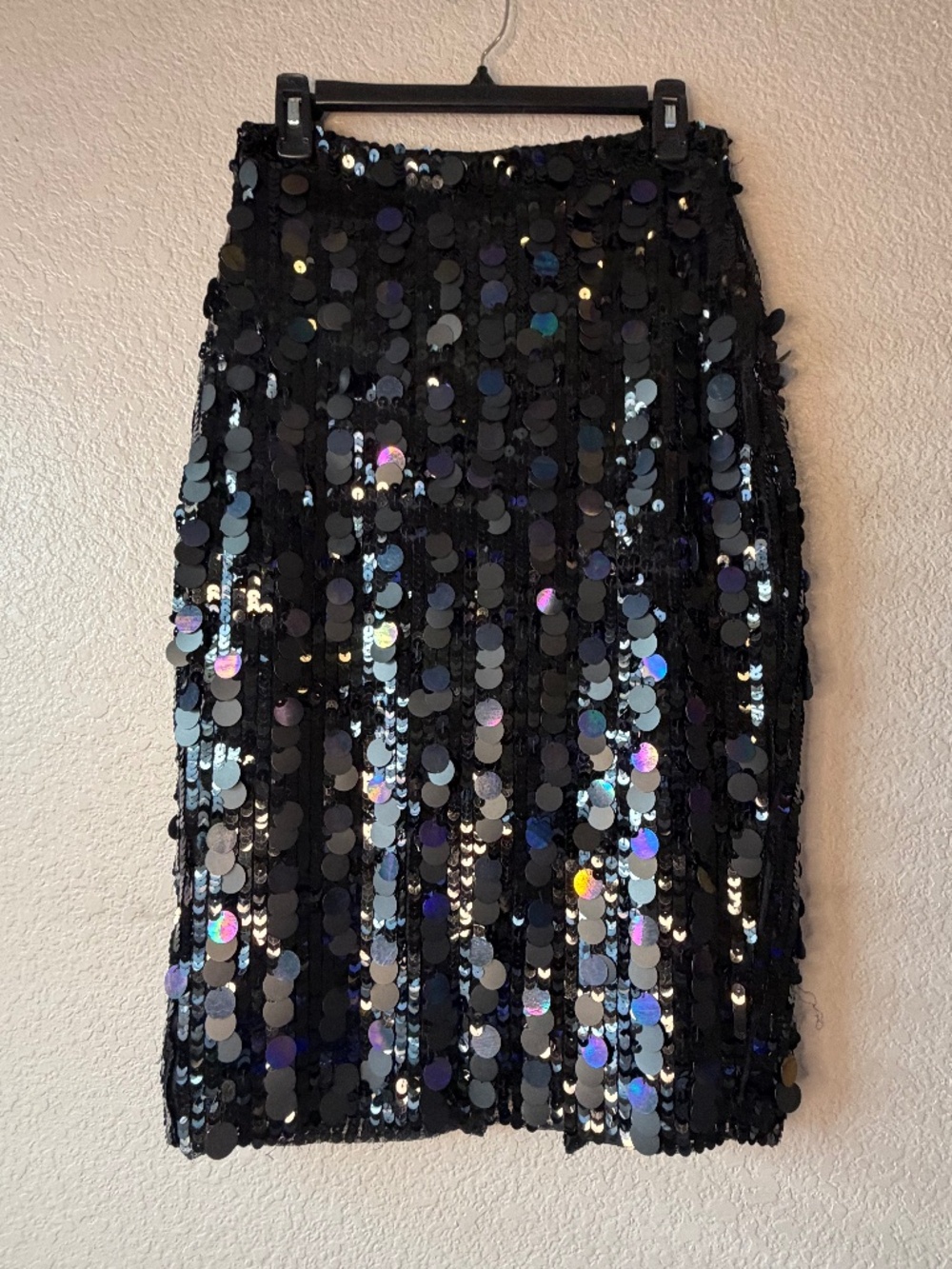 Parker NY Black Sequin Skirt | Size 4